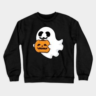 Halloween ghost pumpkin Crewneck Sweatshirt